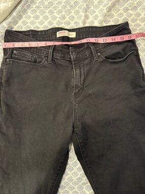 Signature by Levi Strauss Black Rise Skinny Jeans